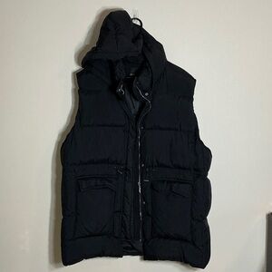 Fashion Nova Black Puffer vest